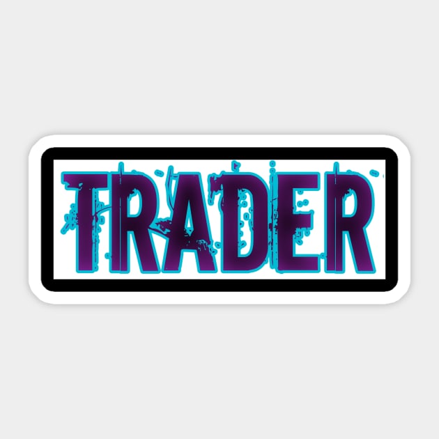 Trader Sticker by Menu.D